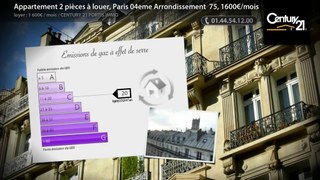 Appartement 2 pièces à louer, Paris 04eme Arrondissement  75, 1600€/mois