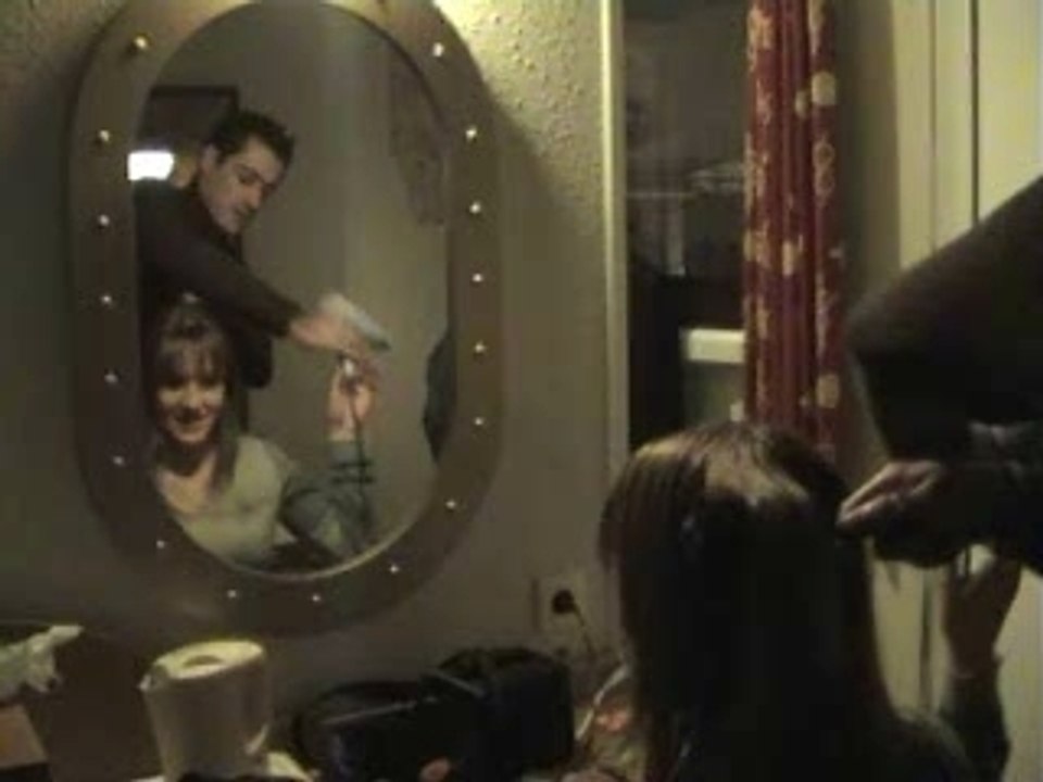 Préparation pour la soirée Noël DCP