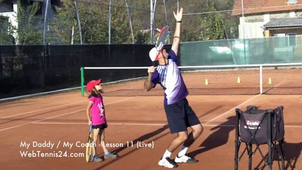 Tennis lesson with little kids (number 11)