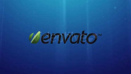Underwater Logo Reveal and Dispersion - After Effects Template