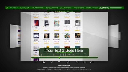 Cover Flow Presentation - After Effects Template