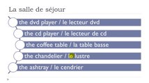 Learn French #Unit 6 #Lesson C = La salle de séjour