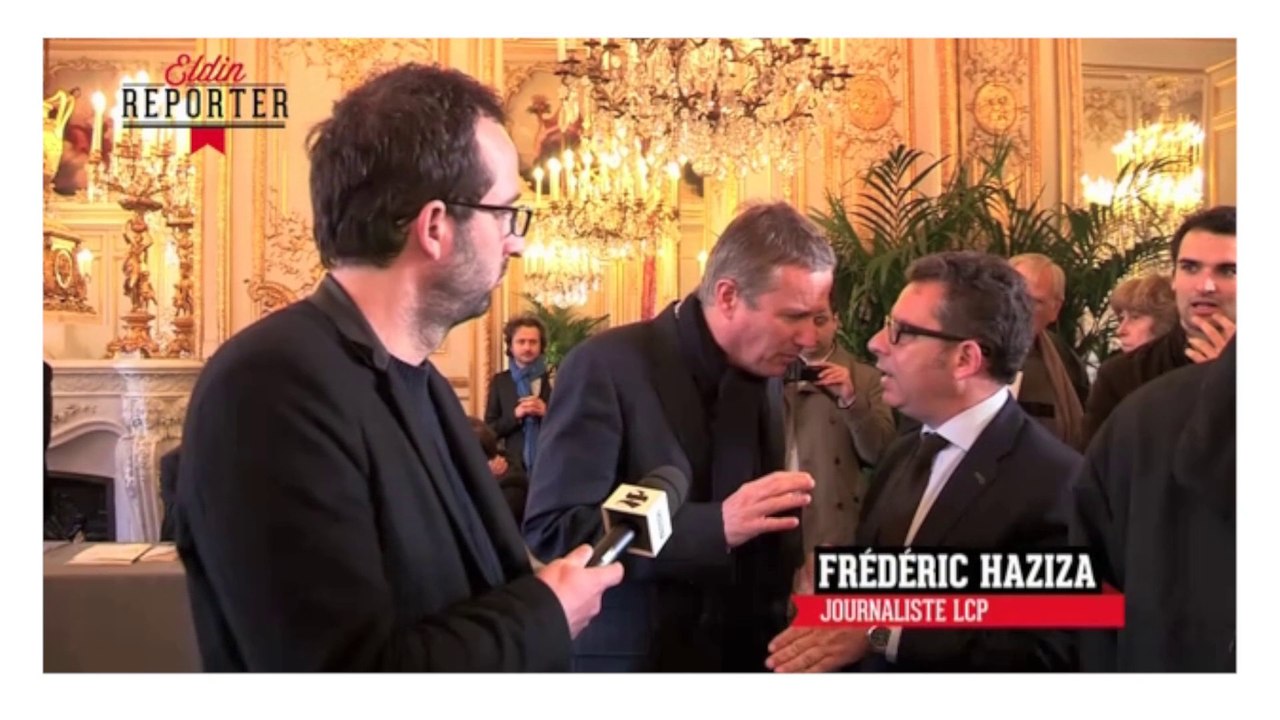 Nicolas Dupont-Aignan traite un journaliste de...