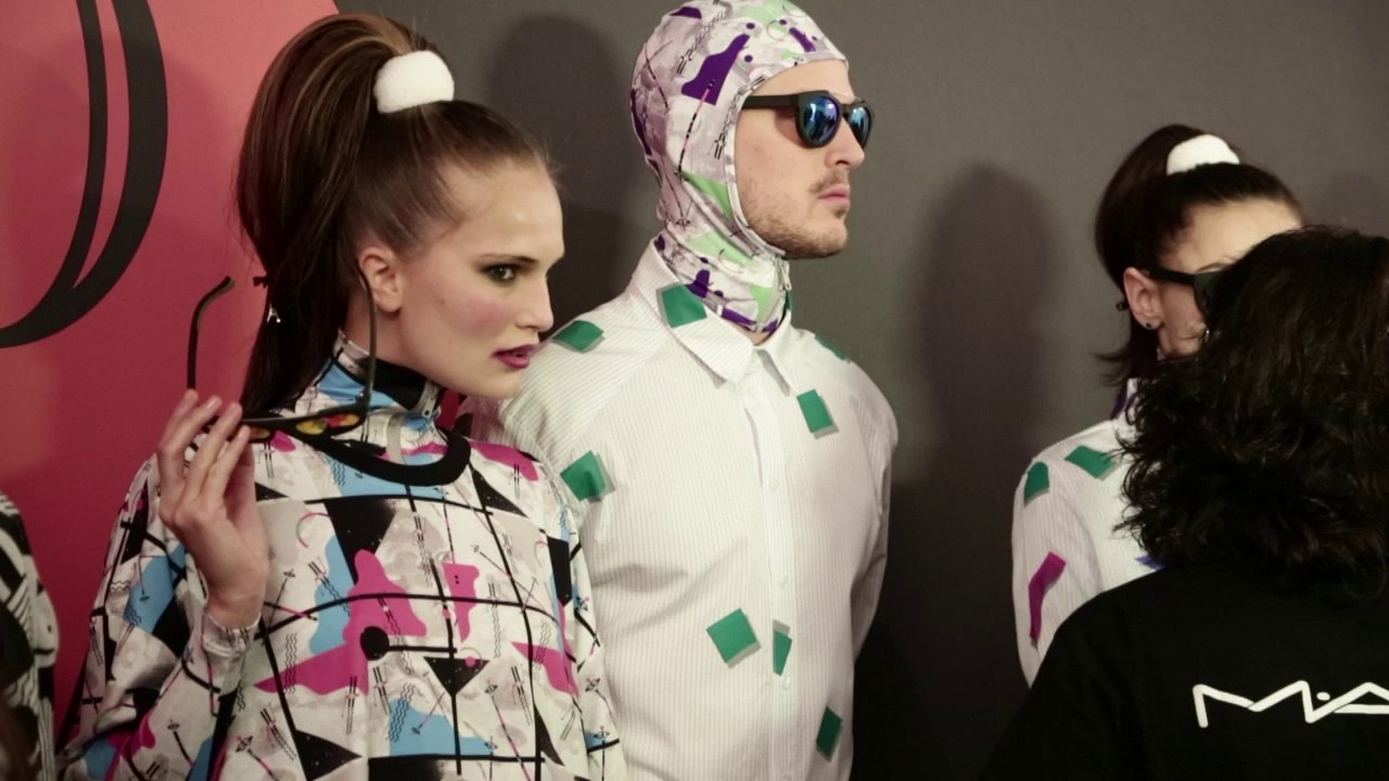Backstage Krizia Robustella
