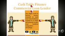 Cash Table Finance|Commercial Loans for bad credit | Commercial Mortgage Financing