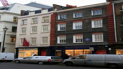 Handel house museum Mayfair London