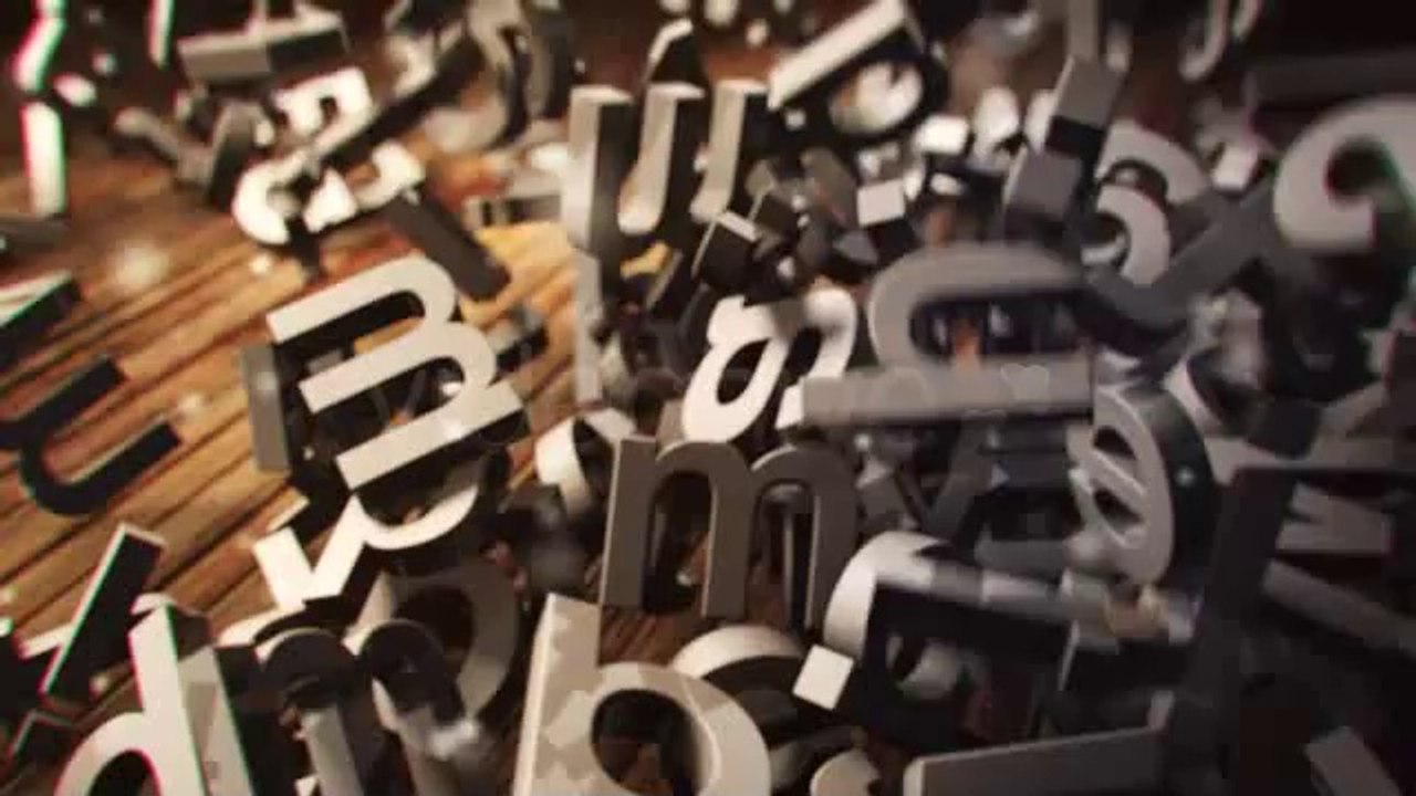 Alphabetica - After Effects Template