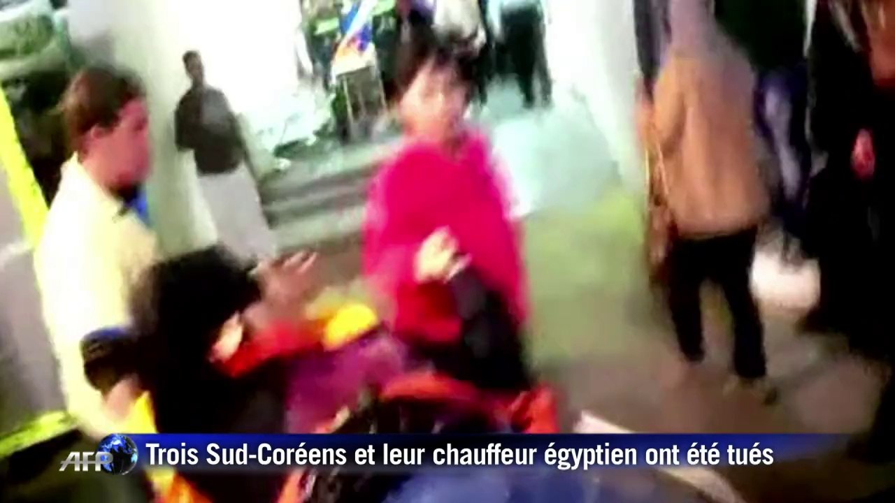Egypte: quatre morts dans un attentat visant un bus de touristes