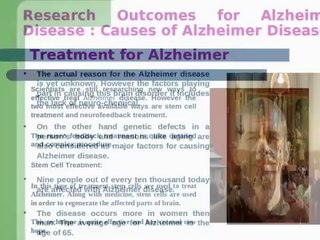 Dr Mullen’s Contribution in Research for Alzheimer Diseases