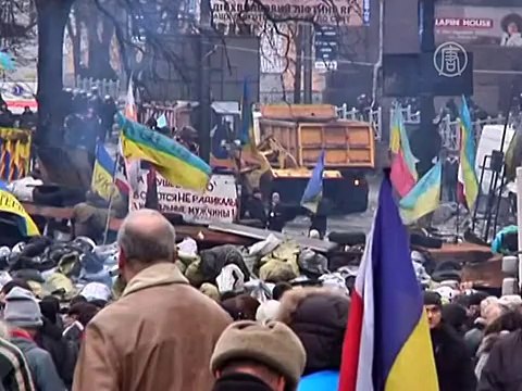 Киев: протестующие освободили здание мэрии