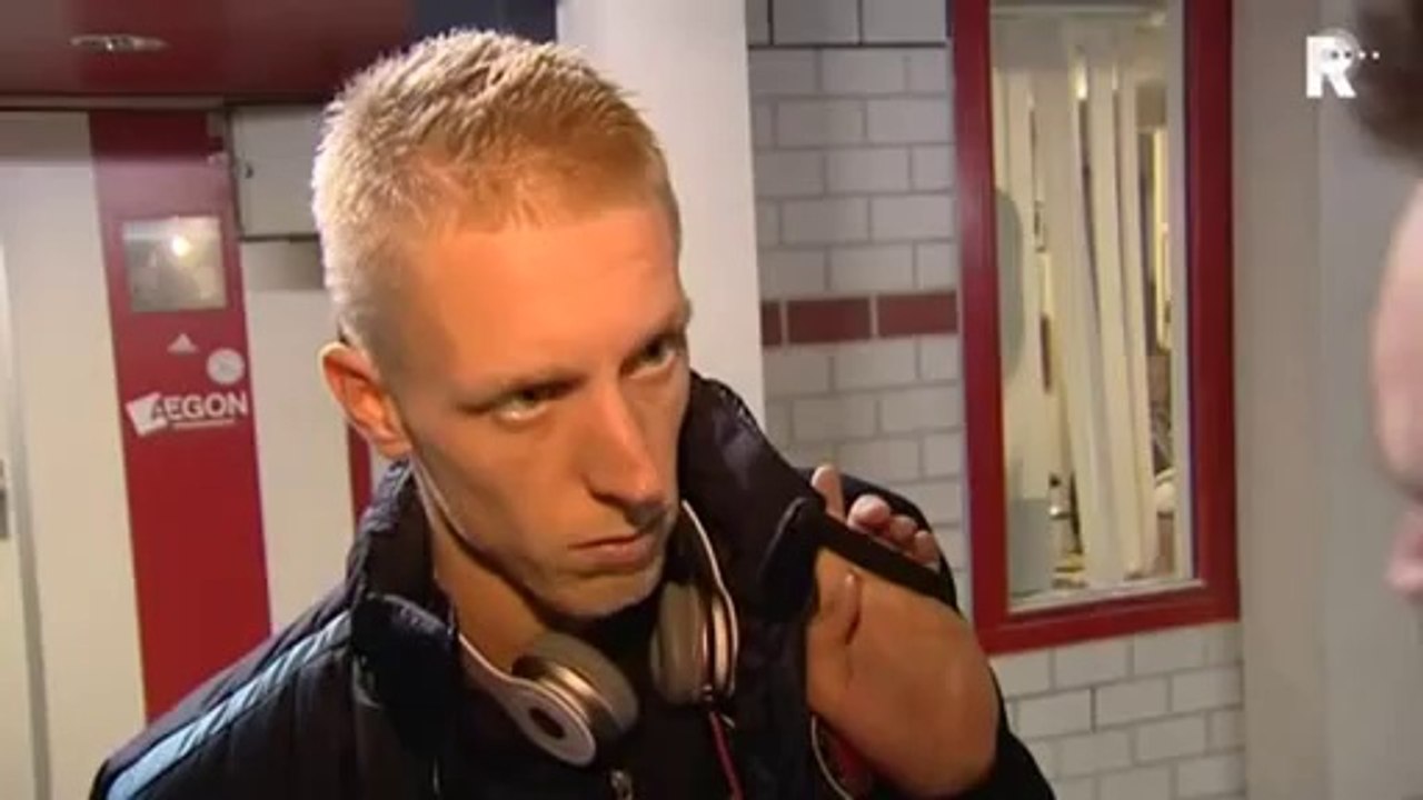 20-01-2013 Lex Immers na Ajax - Feyenoord