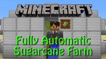 Minecraft: How to build a Fully Automatic Sugarcane Farm, Tutorial for 1.8