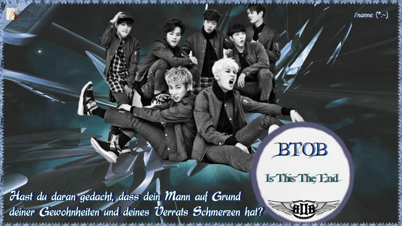 BTOB - Is This The End k-pop [german sub]