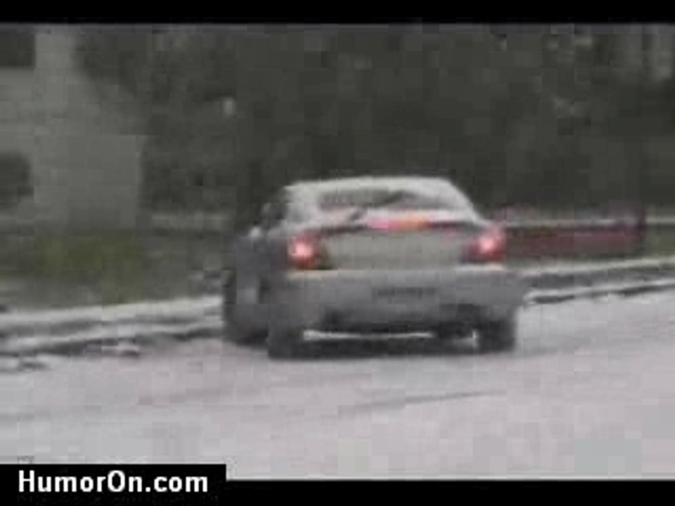 glissade en voiture