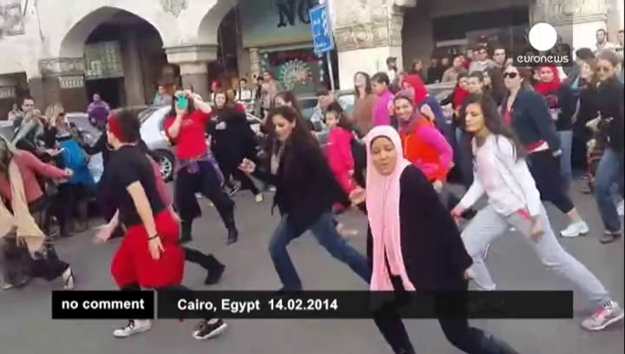 Egypte:  Un flashmob contre le harcèlement sexuel