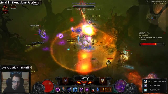 Diablo 3 - Reaper of Souls avec Blatty - VOD Partie 2