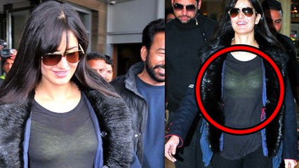 Katrina Kaif CAUGHT Showing Off In Public
