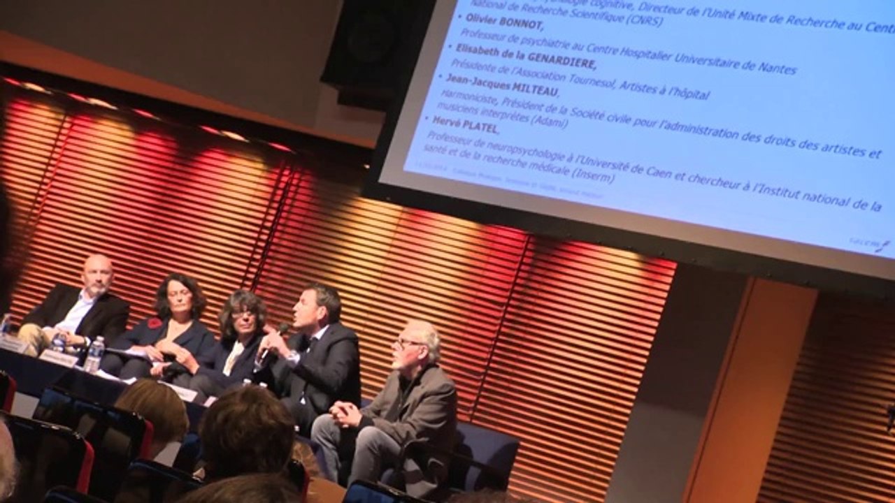 Sacem Université : Table ronde « De la Musicothérapie à la Recherche Fondamentale »