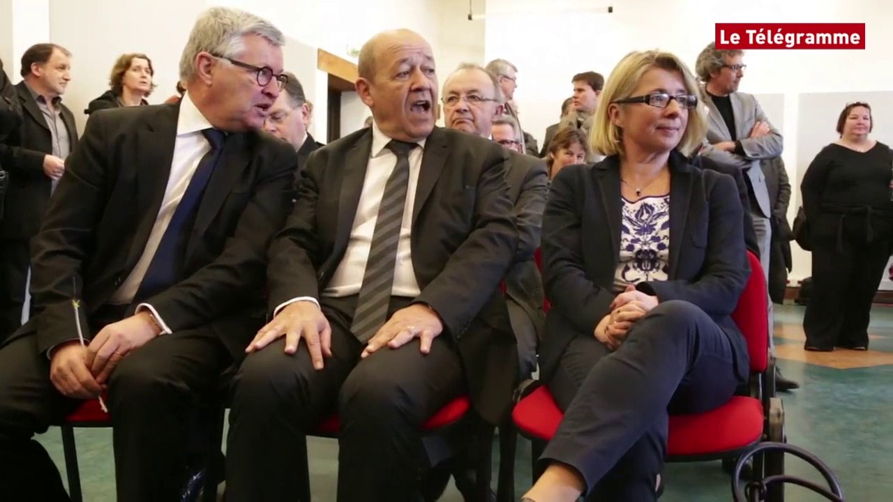 Nouvelles technologies. Jean-Yves Le Drian : "Lannion est la capitale de la fibre"