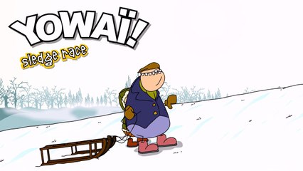 Yowaï - Winter games : Sledge race