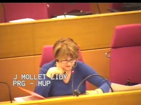 Région IDF - Agenda 22 - Josy MOLLET-LIDY (PRG)