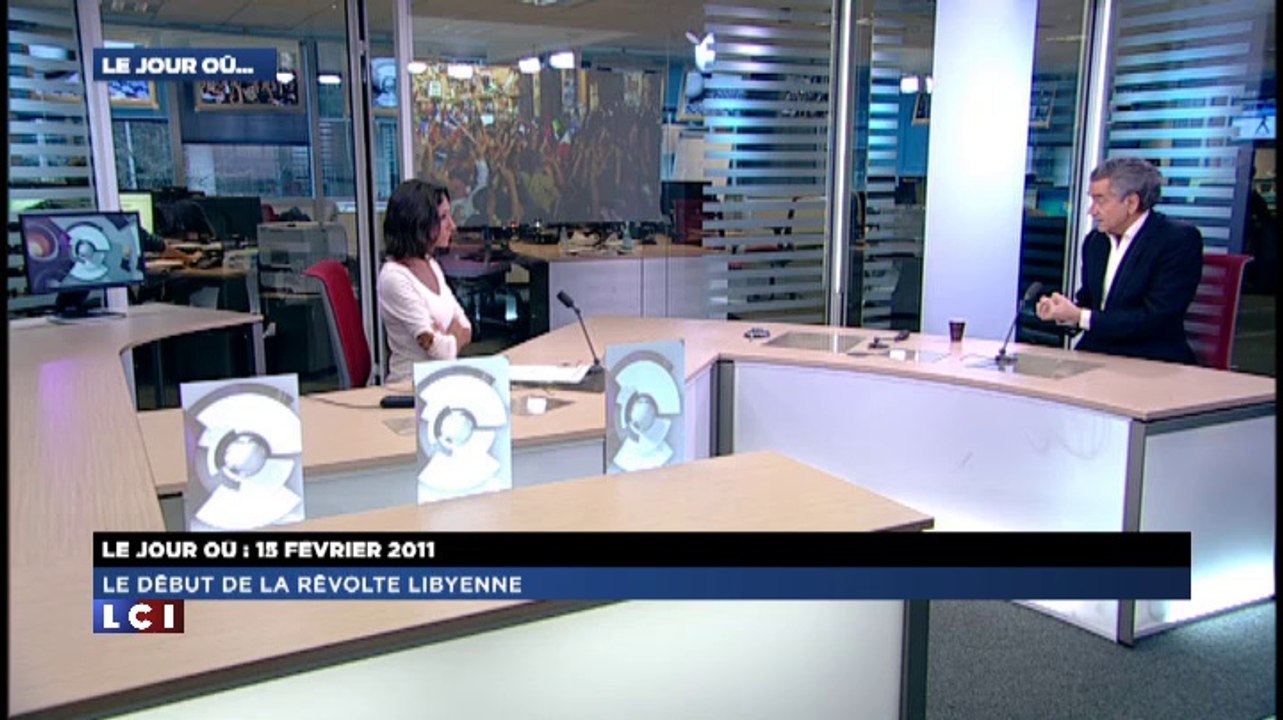 Bernard-Henri Lévy parle sur la Libye (LCI, le 15 février 2014)