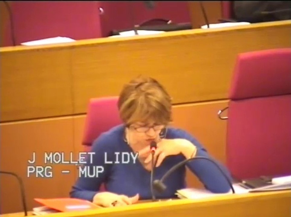 Région IDF - Diverses mesures en faveur du logement - Josy MOLLET-LIDY (PRG)