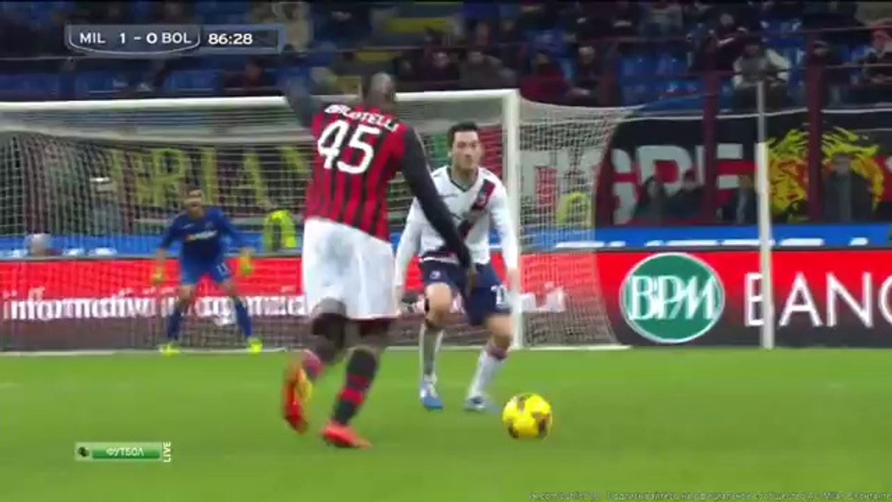 Le missile de Mario Balotelli contre Bologne