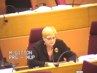 Région IDF - Voeu PS Décentralisation - Mireille GITTON (PRG)