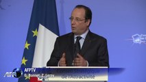 Hollande affiche son ouverture devant des investisseurs mondiaux