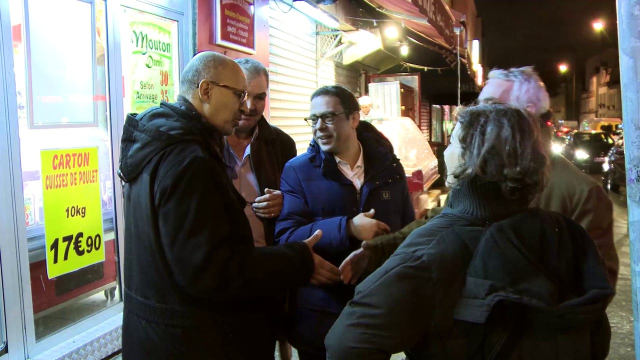 Harlem Désir à Montreuil pour soutenir Razzy Hammadi