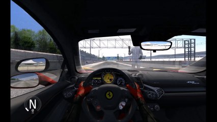 Скачать видео: Assetto Corsa, Ferrari 458, McLaren MP4-12C, Straight Line Speed, PC Gameplay HD 6770, HD