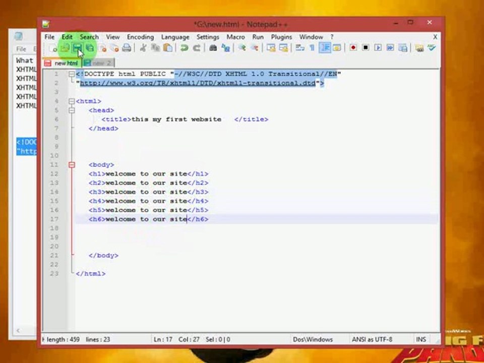 XHTML & CSS TUTORIAL IN TAMIL 2.WHY XHTML