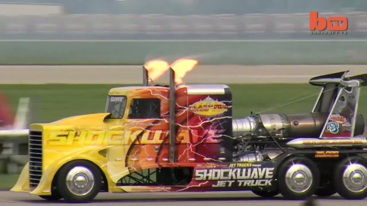 Le camion le plus rapide du monde