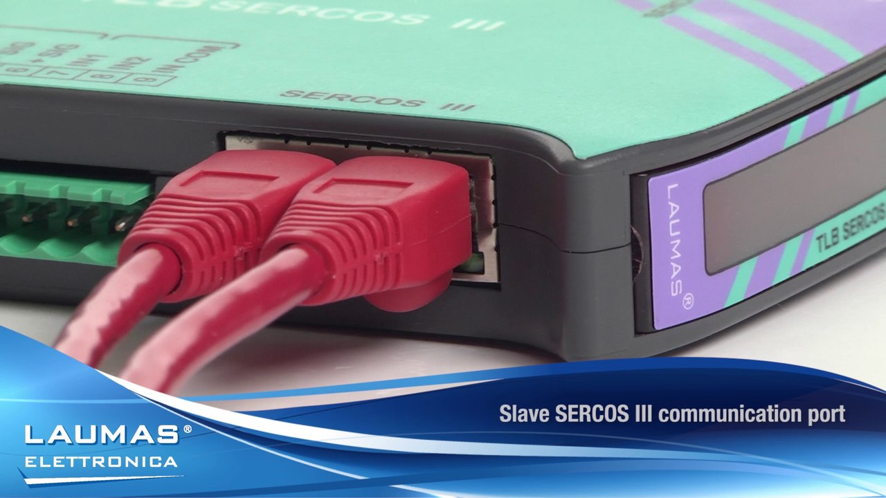 TLBSERCOSIII  - Digital weight transmitters SERCOS III - RS485 ModBus RTU - LAUMAS