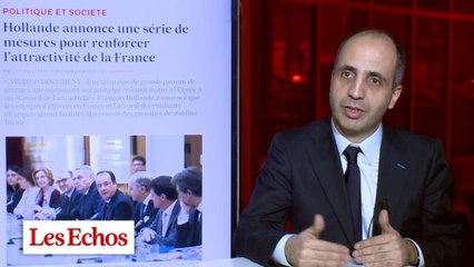 Attractivité : Si ce qui a été dit aujourd'hui se transforme en actes, il y aura mécaniquement des investissements