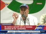 Alcalde Rodríguez: No está autorizada ninguna marcha para mañana