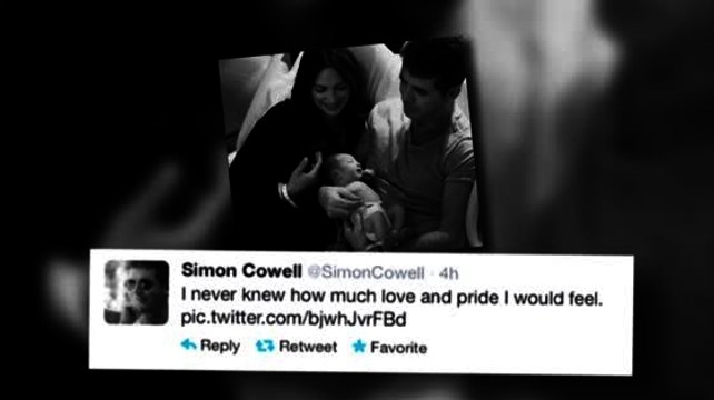 Simon Cowell présente son fils Eric