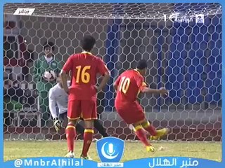 هدف القادسية الثاني على الهلال في كأس الملك - العمري