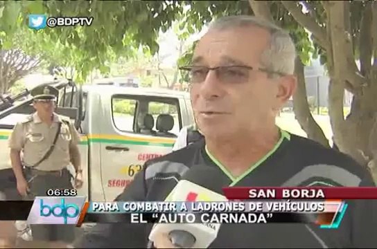 San Borja: Serenazgo utiliza carros carnada para capturar a delincuentes