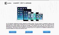 Jailbreak Untethered iOS 7.0 - 7.0.4 | iPhone 5S/5C/5/4S/4, iPad