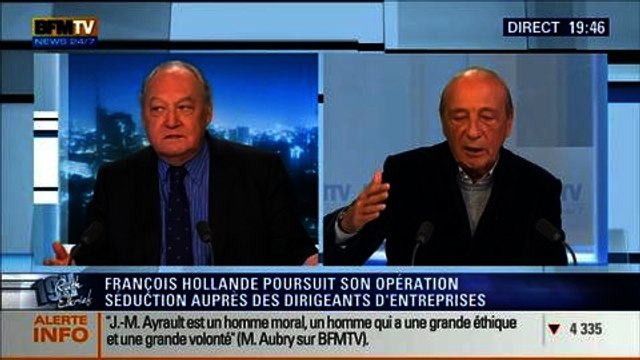 Roland Cayrol et Jacques Séguéla: le face à face de Ruth Elkrief - 17/02