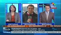 Misión de acompañamiento electoral de Unasur llegará mañana a Quito