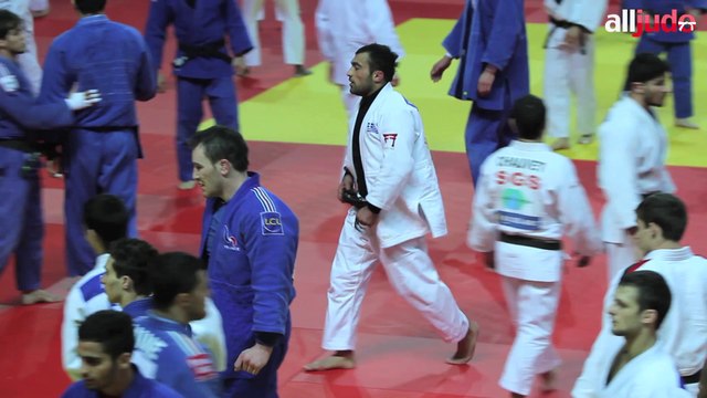 Teddy Riner fouetté par Ilias Iliadis