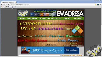 Understanding Google Chrome Bookmark Function