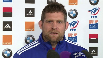 XV de France - Debaty : "Très content de revenir dans le groupe"