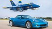 Insane Race : Chevrolet Corvette ZR1 VS U.S. Navy Fighter Jet