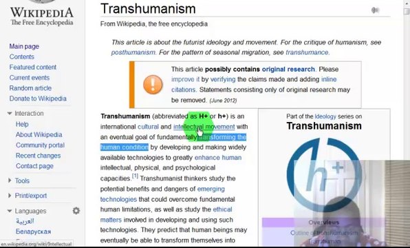 TRANSHUMANISM GODHOOD AND THE CHIP