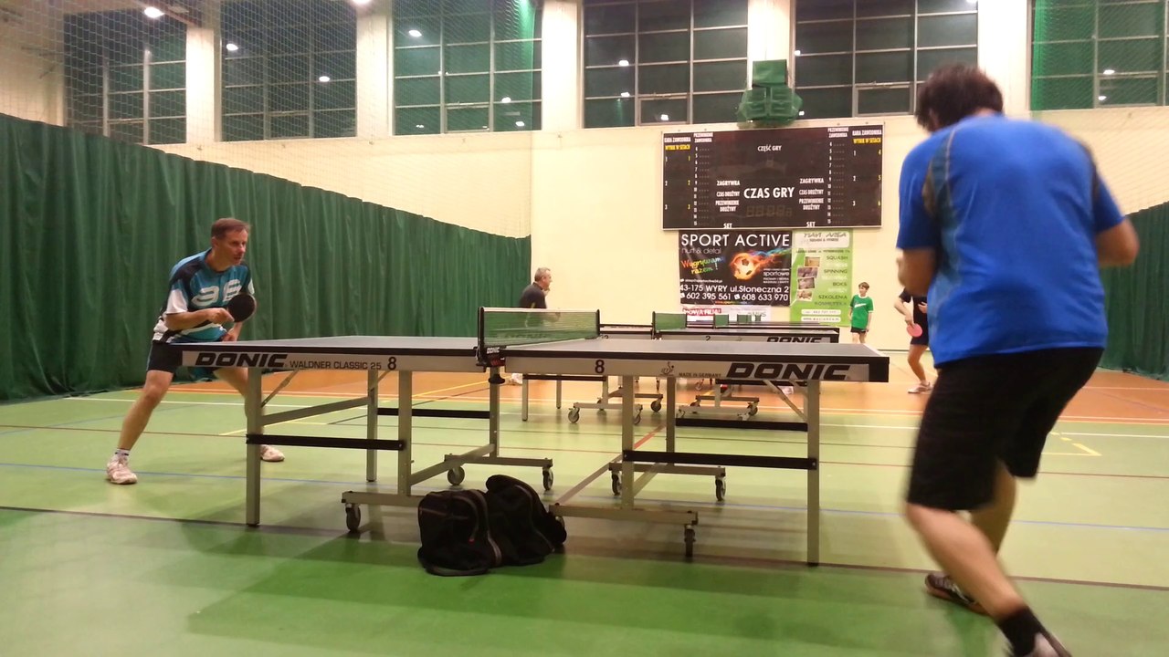 Krzysztof Zięty - Wojciech Drwięga ,Pierwsza liga Amatorów w Łaziskach Górnych 2014