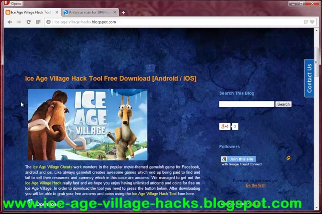 Ice Age Village Hack Tool Download - [Acorn & Coin] hacks + Proof